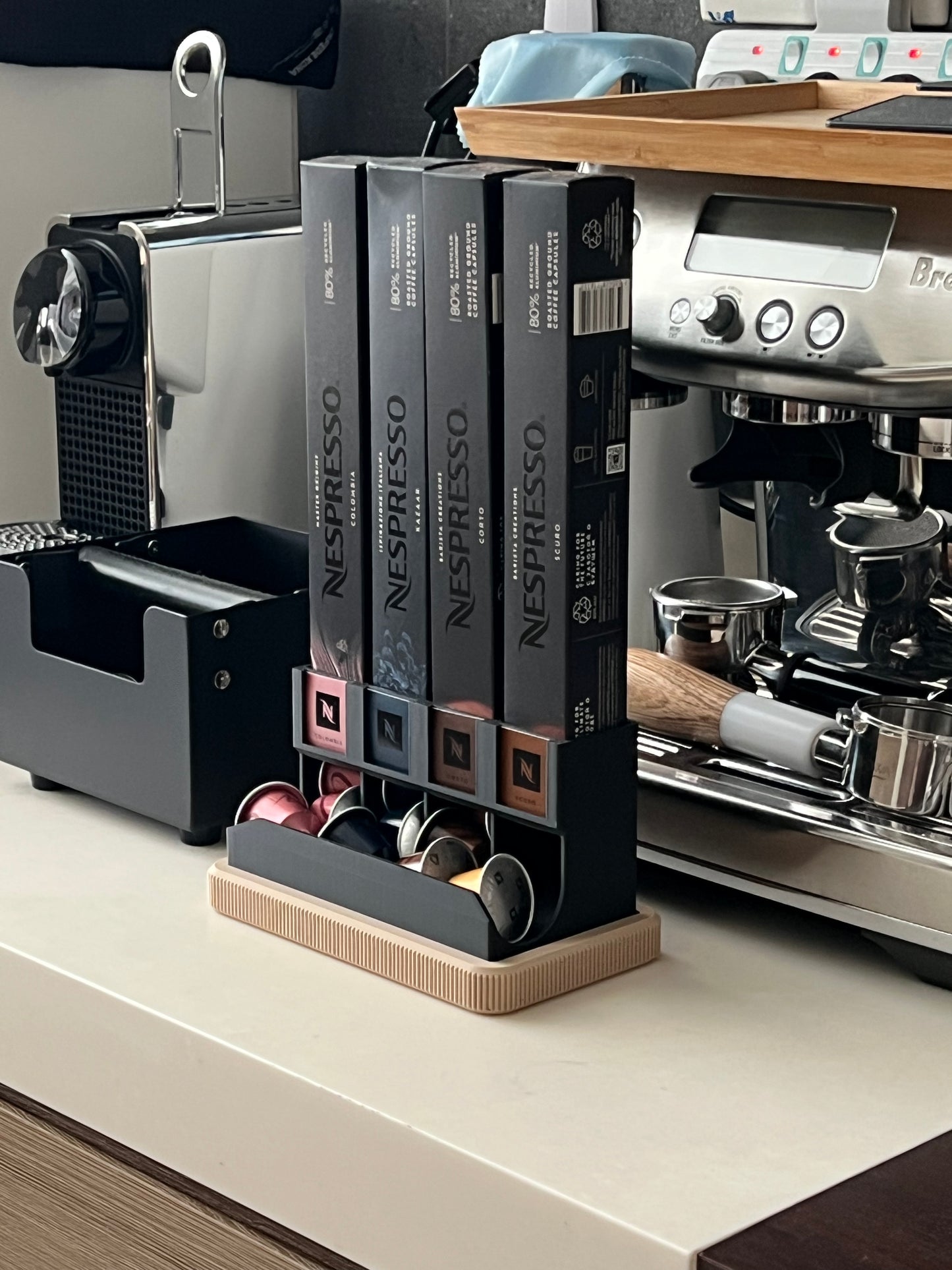 Kit dispensador de capsulas Nespresso - 4 slots com base