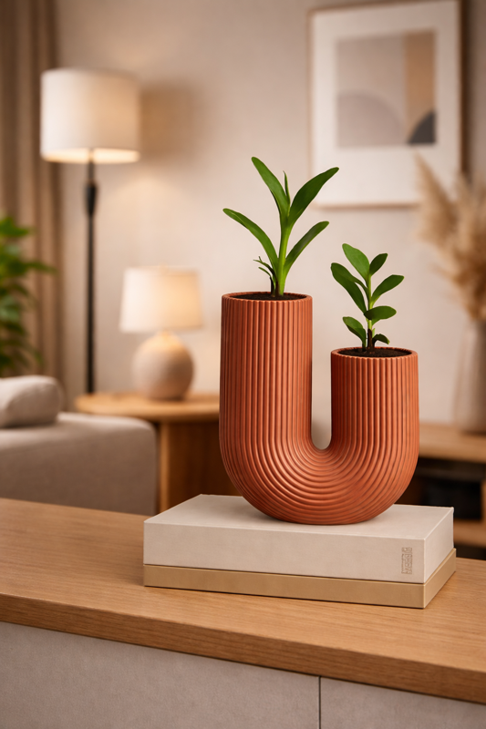 Vaso de Plantas U-Terra