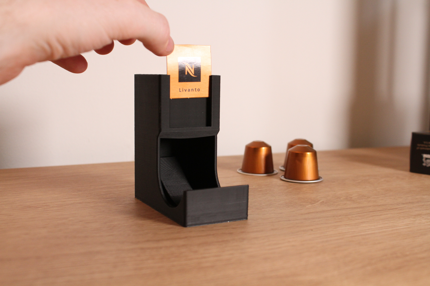 Dispensador de Cápsulas Nespresso com Espaço para Rótulo (unidade)