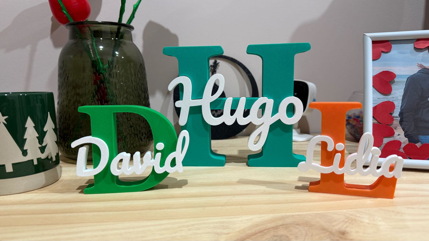 Nomes Decorativo Personalizados