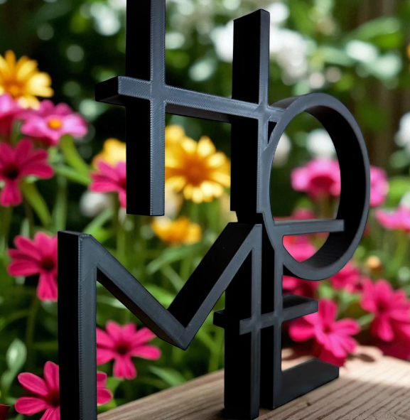 Placa Decorativa HOME