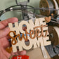 Mini Placa Decorativa HOME SWEET HOME