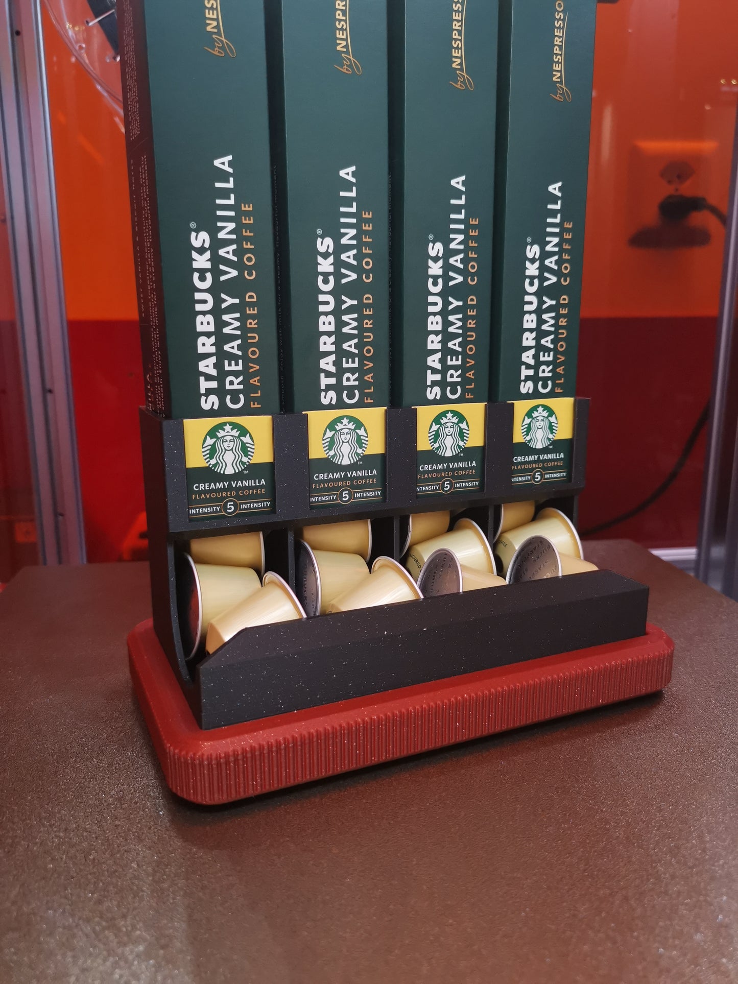 Kit dispensador de capsulas Nespresso - 4 slots com base