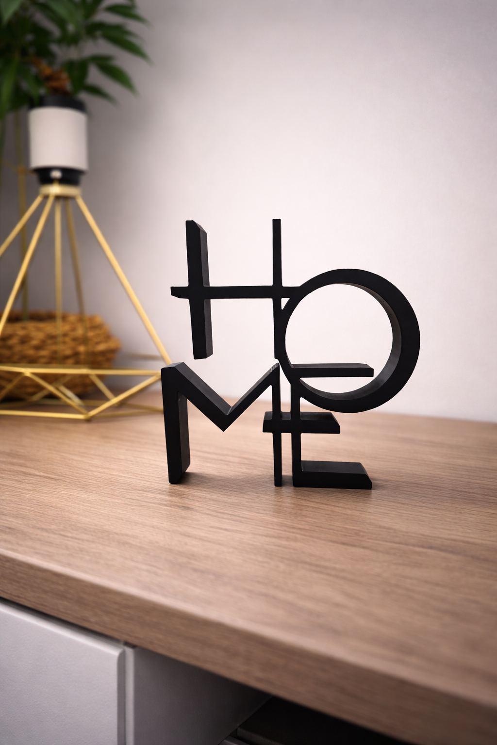 Placa Decorativa HOME